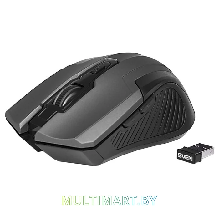 Мышь SVEN RX-355 Wireless (серый)